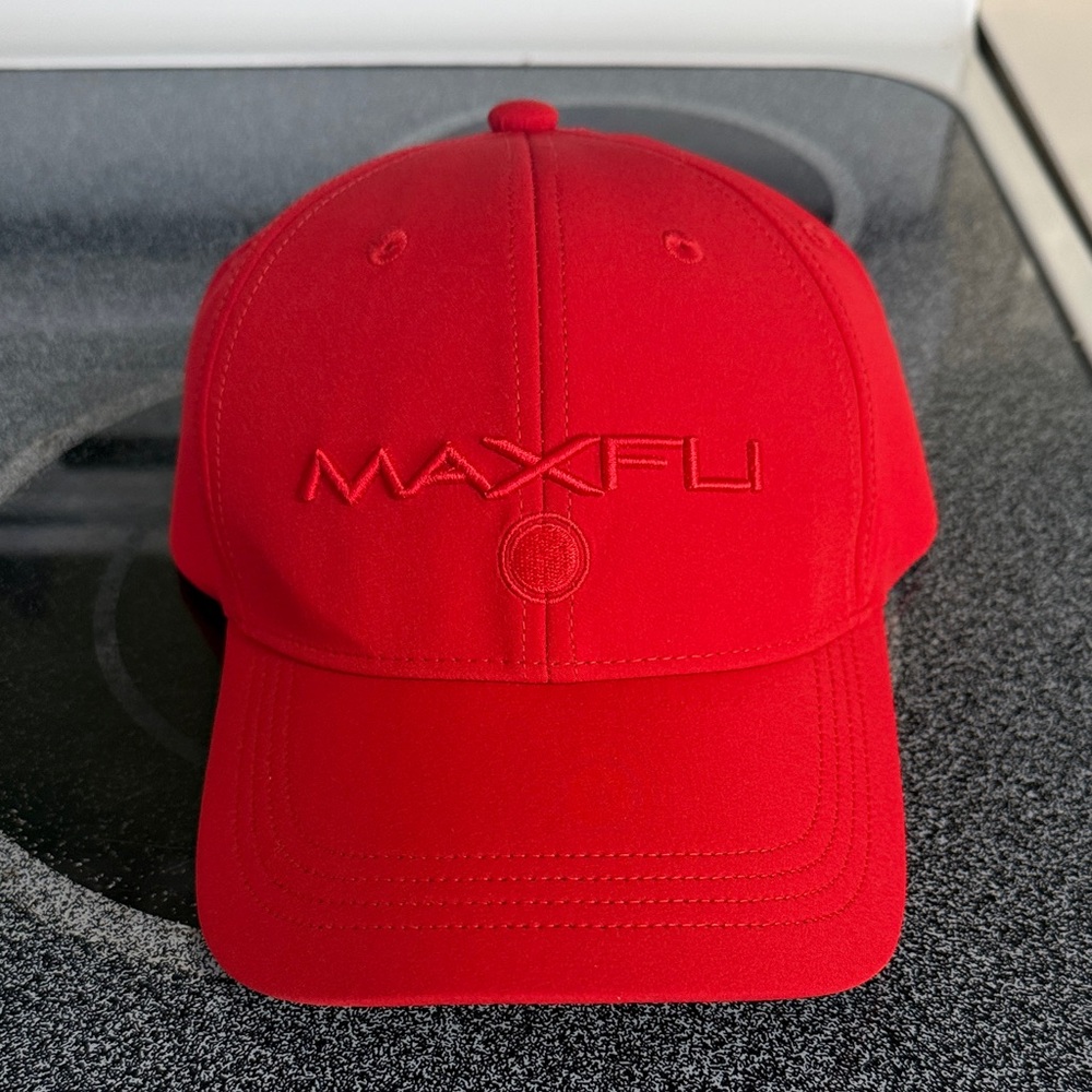 Maxfli Red Golf Hat NEW!